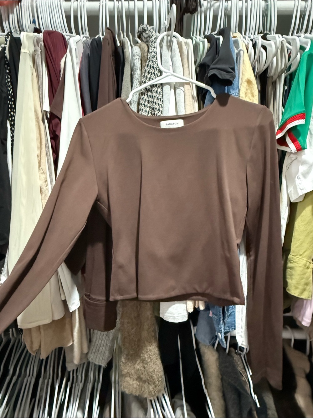 Aritzia Babaton contour crew long sleeve
